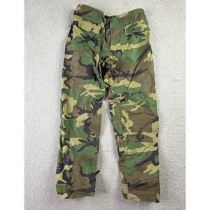 ORC Industries USGI Woodland Improved Rainsuit Trousers Woodland Camo Mens Small